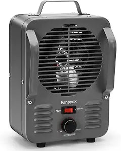 Fanspex 1500W Portable Electric Space Heater for Milk-house Home Indoor