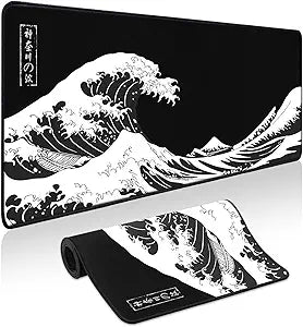 Mouse Pad Gaming - Desk Mat for Keyboard and Mouse - Large Mouse Pads for Desk, Gaming Mousepad with Non-Slip Base, Desks Pad (31.5" X 11.8") for Game, Office and Home