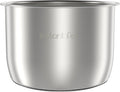 Instant Pot Stainless Steel Inner Cooking Pot Mini 3-Qt, Polished Surface, Rice Cooker, Stainless Steel Cooking Pot