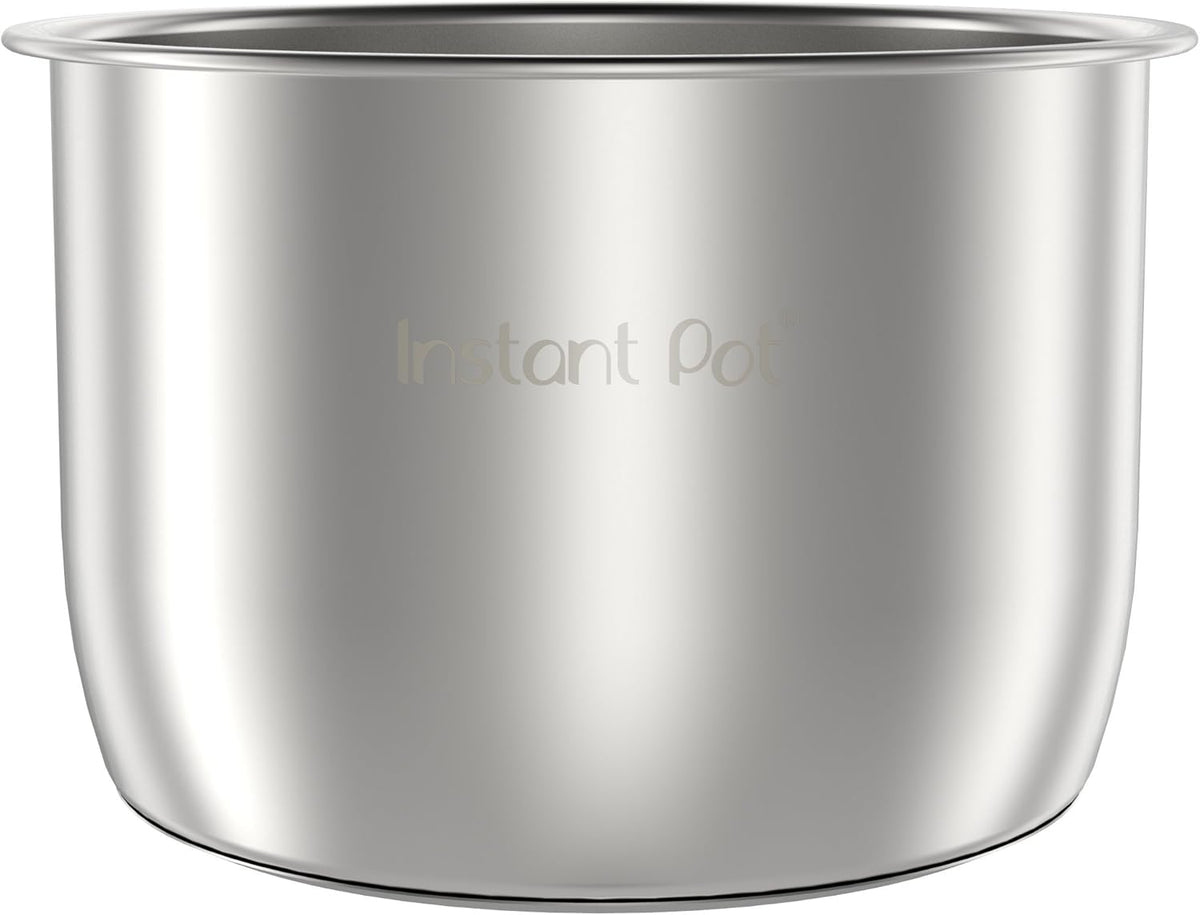 Instant Pot Stainless Steel Inner Cooking Pot Mini 3-Qt, Polished Surface, Rice Cooker, Stainless Steel Cooking Pot