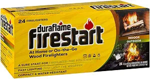 duraflame Firestart Indoor/Outdoor Firelighters, 24 pack