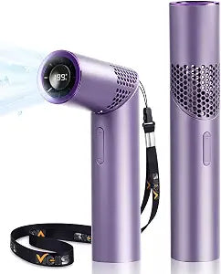 High Speed Handheld Fan, 20000RPM Turbo, 199 Speeds, Rechargeable