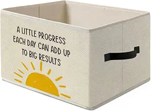 Positive Affirmations Basket Storage Box Bins,Classroom Decor