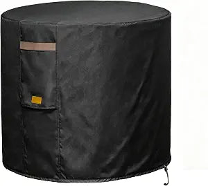 Waterproof Round Air Conditioner Covers for Outside 34" Dia