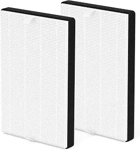 2 Packs F2 A2 True HEPA Replacement Filter Compatible with 3M Filtrete Room Air Cleaner Purifier Models FAP-C02-A2 FAP-C03-A2 FAP-T03-A2 FAP-C02WA-G2 FAP-C03BA-G2 FAP-T03BA-G2 FAP-SC02N