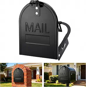 6 1/4" W x 8 1/4" H Magnetic Snap-in Mailbox Door Replacement