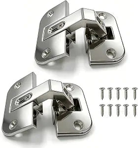Adjustable Pie Cut Corner Hinge 343.90.710,Lazy Susan Hinges for Grass 975