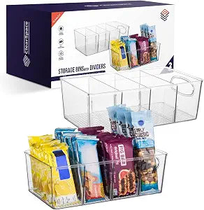 ClearSpace Pantry Organizers and Storage and Cabinet Organizer, 2 Pack