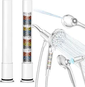 Shower Filter Replacement Cartridge for 17891 Series Magnetic Handheld Shower Head, Water Softener Filters for Hard Water-Remove Chlorine and Harmful Substances (2-Pack)