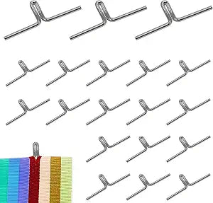 Lawn Chair Webbing ClipsMetal Clips for Chair Frame Repair, Rubber Webbing Replacement for Sofa, Furniture (40)