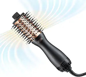 TYMO Hair Blow Dryer Brush, AIRBEAM MINI Hairdryer Blowout Hot Air Brush