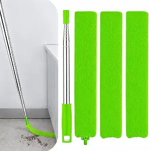 Retractable Gap Dust Cleaner with Extension Pole & 3 Microfiber Cloths