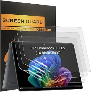 KEANBOLL 3 Pack Anti Glare (Matte) Screen Protector for 2026 HP OmniBook X Flip 14" 14-kb0000 / 14-kc0000 2-in-1 Touchscreen Laptop