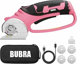 Cordless Electric Scissors for Cardboard Cutter with 4 SK5 Blades