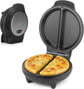 AshGlen Dual-zone Omelette Maker Electric, Omelette Pan for 2 Individual 6.5'' Omelets & Egg Frittata, Ceramic Coating omlet maker electric Nonstick, Breakfast omelet Maker, Graphite