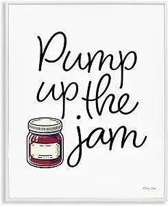 Kitchen Pun Typography, 16 x 20 Inch Framed Gicle Print