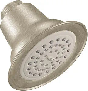 Moen Eco-Performance One-Function Shower Head, Brushed Nickel, 6303BN