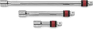 GEARWRENCH 3 Piece 1/4" Drive Locking Extension Set 2", 3" & 6" | 81003