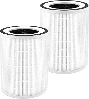 2 Packs Kilo Air Purifier Filter Replacement Compatible with Afloia