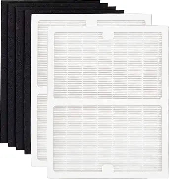 2 Pack Replacement Filters - A - for Idylis Air Purifiers AC-2119, IAP-10-100, IAP-10-150, IAPC-40-140 and Filtrete FAP-C01-A, Part# IAF-H-100A