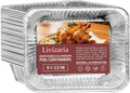 Disposable Aluminum Foil Pans 9x13 Inch - Durable Foil Baking Pans for Oven & Freezer Use, Meal Prep, Casseroles & Roasting - Deep Disposable Pans for Parties, Catering & BBQ (30 Pack)