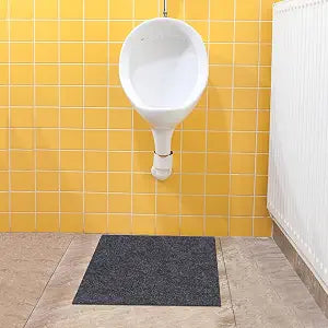 Urinal Mats (8 Pack)Deodorizing Urinal Floor matsAbsorbent/Waterproof Anti-Slip and Waterproof BackingCommercial and Restaurant restroomsMen's Restrooms & BathroomsReusable/Washable (24"18")