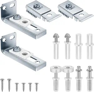 Bifold Door Hardware Kit for Folding Closet Door Repair, 2-Pack