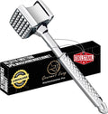 Gourmet Easy Classic Meat Tenderizer Tool, Non-Slip Grip Lifetime Replace