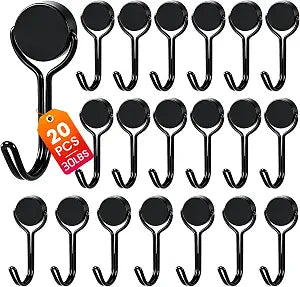 TRYMAG Magnetic Hooks 20PCS 30lbs+ Cruise Essentials 2026 Magnet Hook