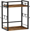 Dorhors Coffee Bar Organizer,Mug Holder,Station Organizer Kitchen Counter