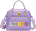 RLGPBON Lunch Bag for Girls Lunch Box Large Kids Cute Lunch Bag Reusable Lunch Tote Bag for School Travel Picnic