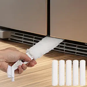 Qinyoung Air Conditioner Cleaner Set with 5 Replaceable Brush Clothes