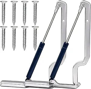 2 Sets Deck Box Hydraulic Hinge Compatible with Keter Deck Box