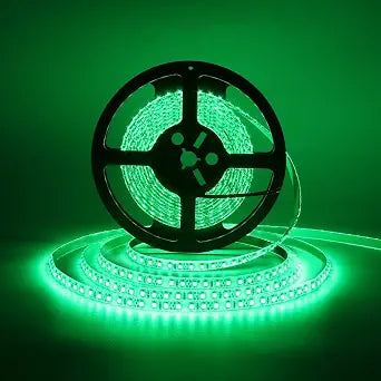 SUPERNIGHT 600pcs Green LED Light Strip Waterproof, 16.4ft