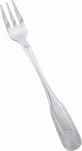 Winco 12-Piece Toulouse Oyster Fork Set, 18-0 Extra Heavy Weight Stainless Steel