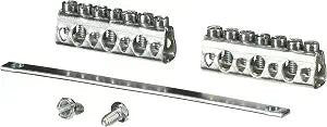 ABB TGL2P Equipment 14 Hole Ground Kit  Lug Terminal Kit  Ground bar kit for Load Center  PowerMark Plus Equipment Ground Kit  Electrical connectors  Grounding System