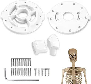 12 Foot Giant-Sized Skelly/Skeleton Part, Male & Female Plates