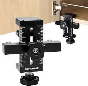 GOINGMAKE Cabinet Door Mounting Jig,Cabinet Door Installation Positioner