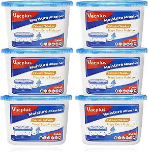 Vacplus Moisture Absorber, 10.5 OZ, Strong Absorption, Fragrance Free