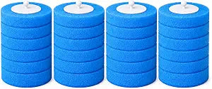 24 Count Disposable Toilet Brush Heads, Wall Mounted Cleaner Wand Refills
