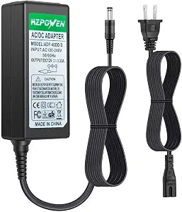 12V AC Adapter Charger for Dell 22'' 23'' 24'' Screen LED LCD Monitor S2340Mc S2340M S2440L S2440Lb S2740L S2340L S2240T S2340T ADP-40DD B PA-1041-71 Power Supply Cord