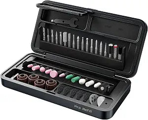 Fanttik Pro Refill 57Pcs 1/8" Rotary Tool Accessories Kit Bits for F2 Pro