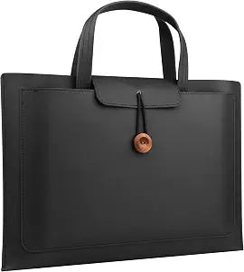 CREATOR Laptop Case Sleeve 13.3-14 Inch Briefcase Tote Messenger Bag Black