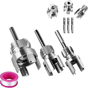 3PCS PVC Pipe Threader Kit for Drill