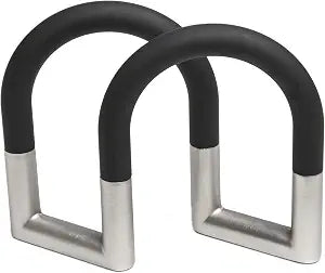 Umbra Swivel Napkin Holder, Sturdy Anti-Slip Swivel, Black/Nickel