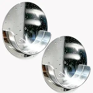 Venupple Shower Rod Holder, 2 Pack Metal Tension Rod Holders No Drilling
