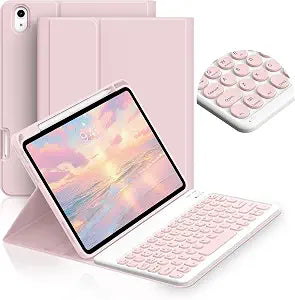 JKSML Round Keyboard for iPad (A16) 11th/10th Gen case
