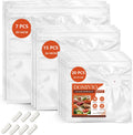 Reusable Vacuum Sealer Bags, 42 Pack 3 Sizes + 7 Clips, BPA Free