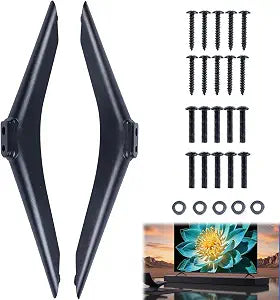 1 Pair TV Legs compatible with Hisense 39"55" TV,with Full Screw Kit