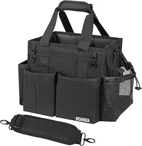 SCAVATA Compact Wearable Cleaning Caddy with Handle & Shoulder Straps